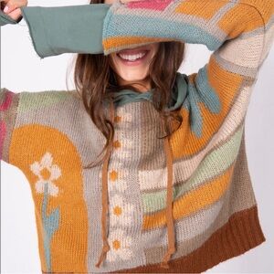 Natural life sweater